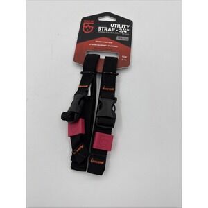 Gear Aid Utility Organizer Strap 2-Pack Black 3/4" Wide 40" New